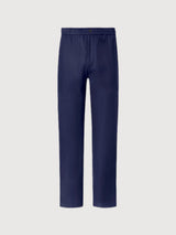 Pantalone Ethiwin Lino Uomo Blu Indaco | Ecoalf