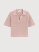 Shirt Anna Knit Woman Dusty Rose | Ecoalf