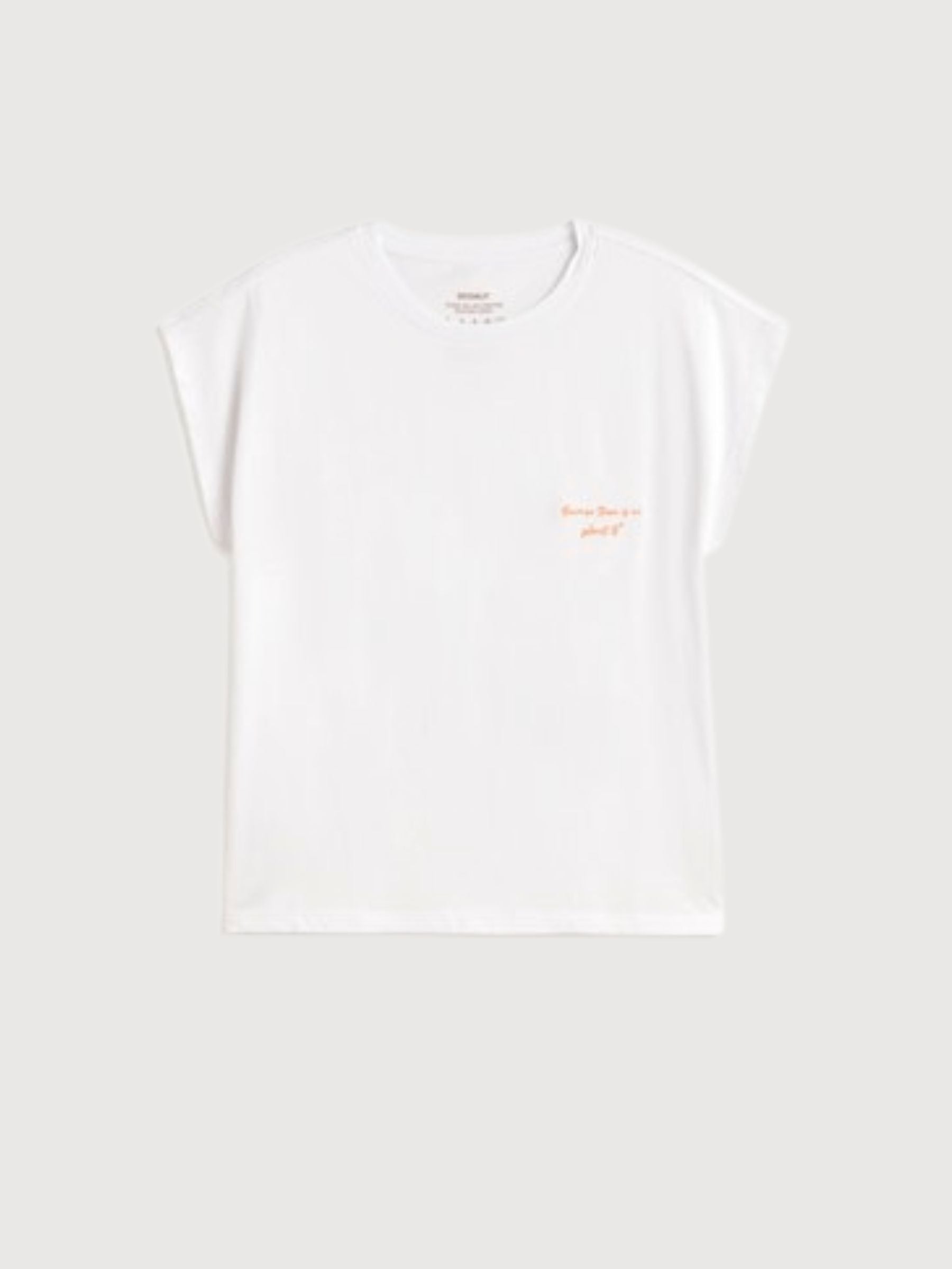 T-Shirt Namur Woman White Cotton | Ecoalf