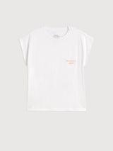 T-Shirt Namur Woman White Cotton | Ecoalf