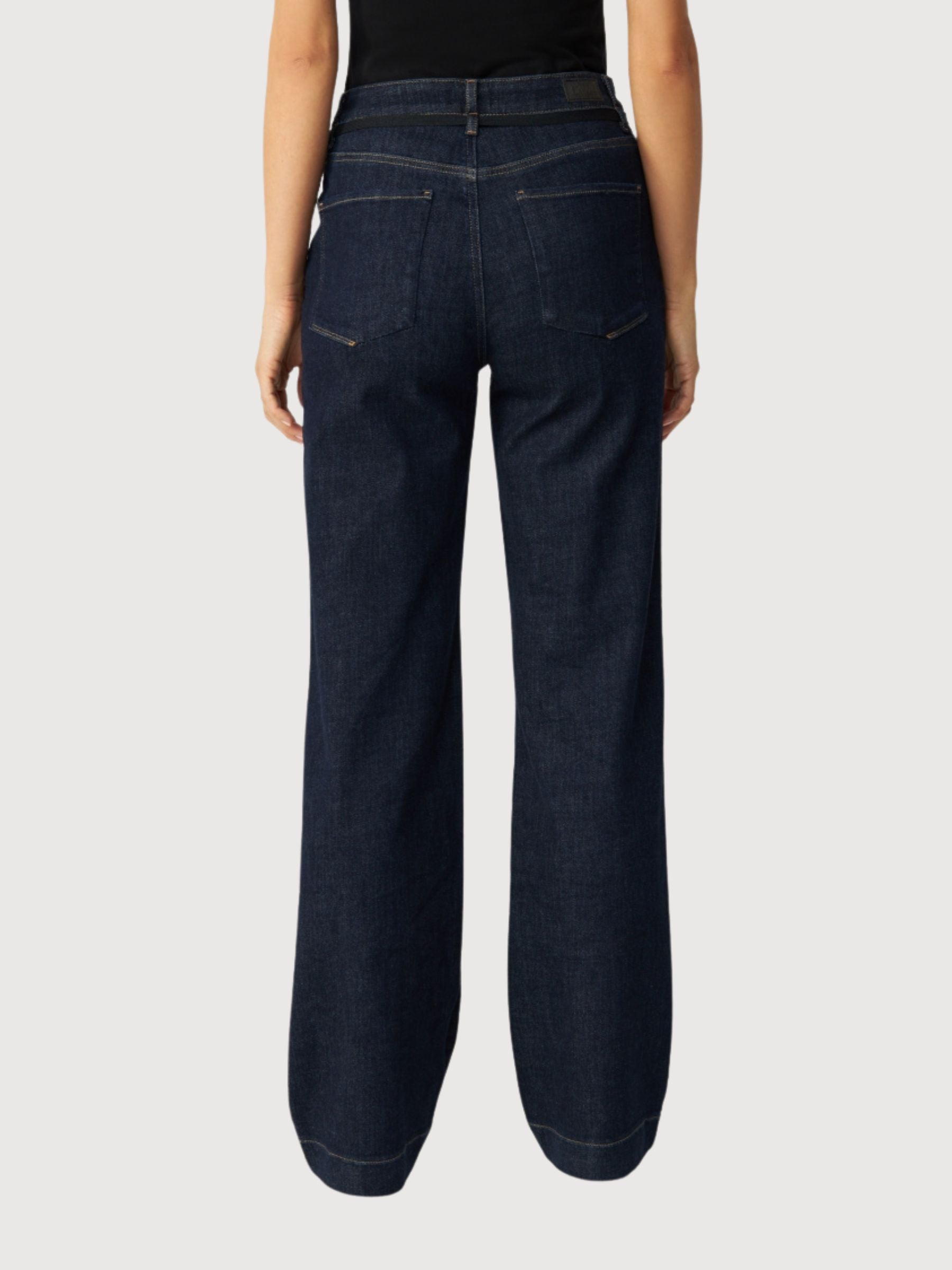 Dew Denim-French Pocket Flared Soft  Raw Blue | Dawn
