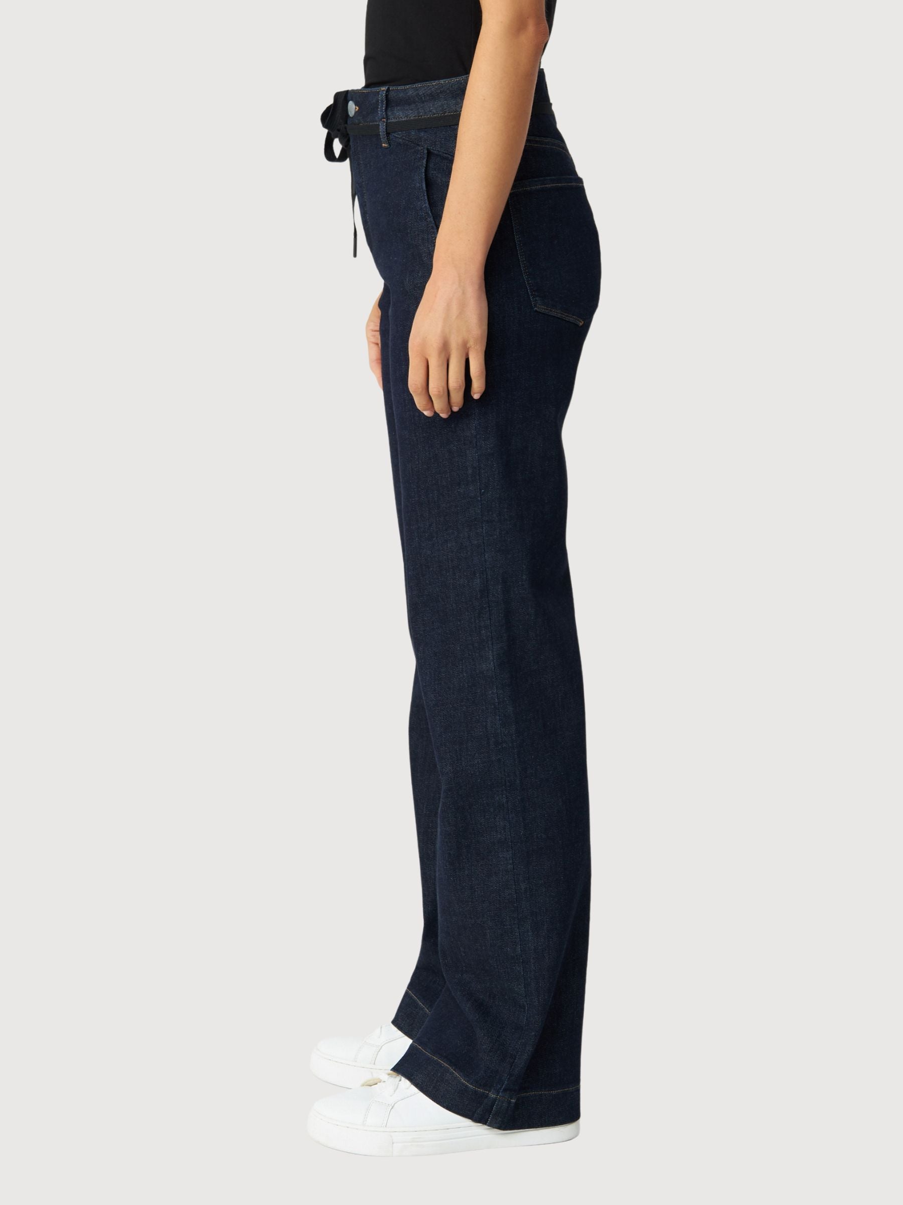 Dew Denim-French Pocket Flared Soft  Raw Blue | Dawn