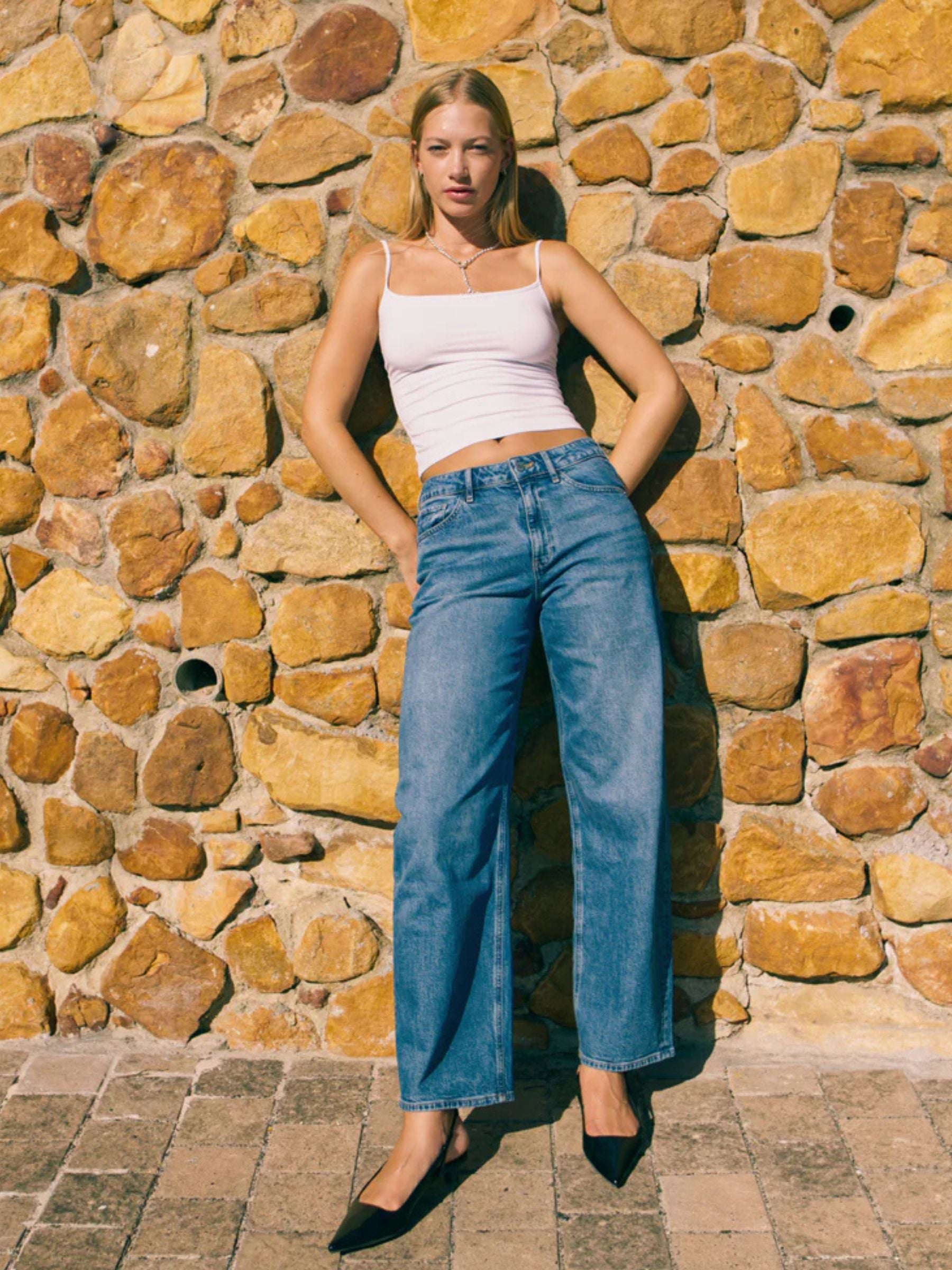 Ash Gamba Larga Vintage Blue Donna | Dawn