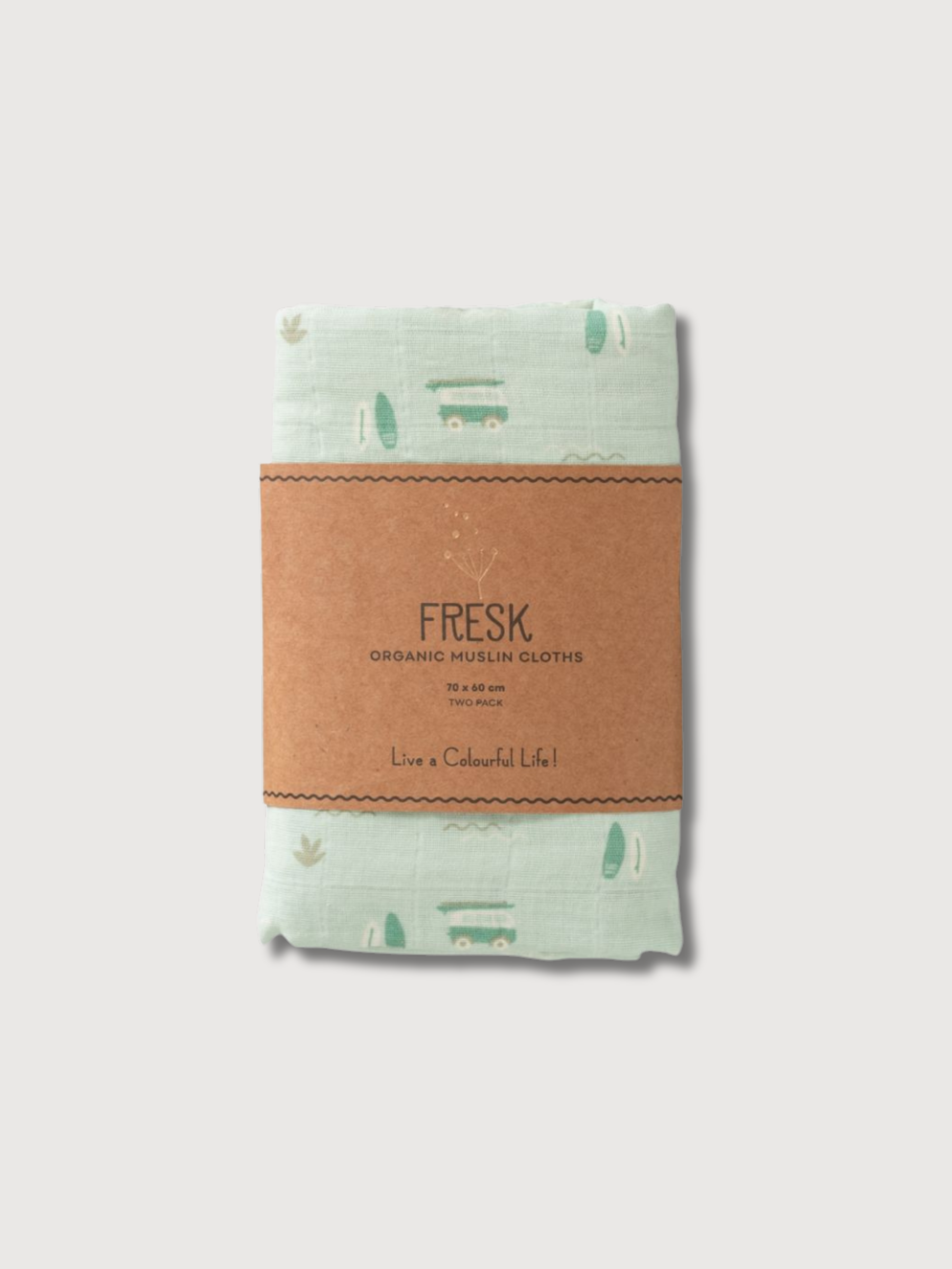 Swaddle Set Light Blue Baby | Fresk