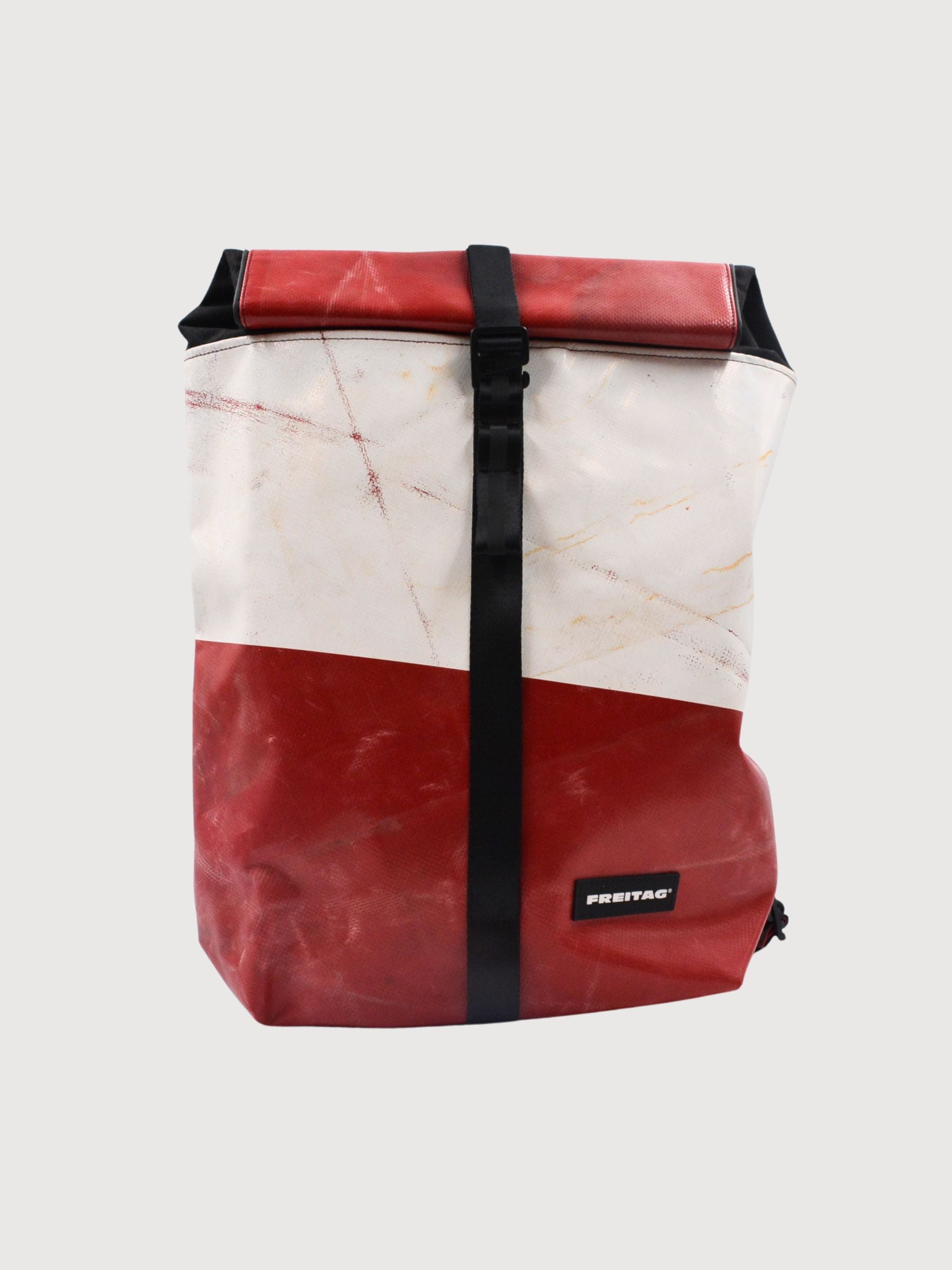 Zaino Clapton Rosso/Bianco | Freitag