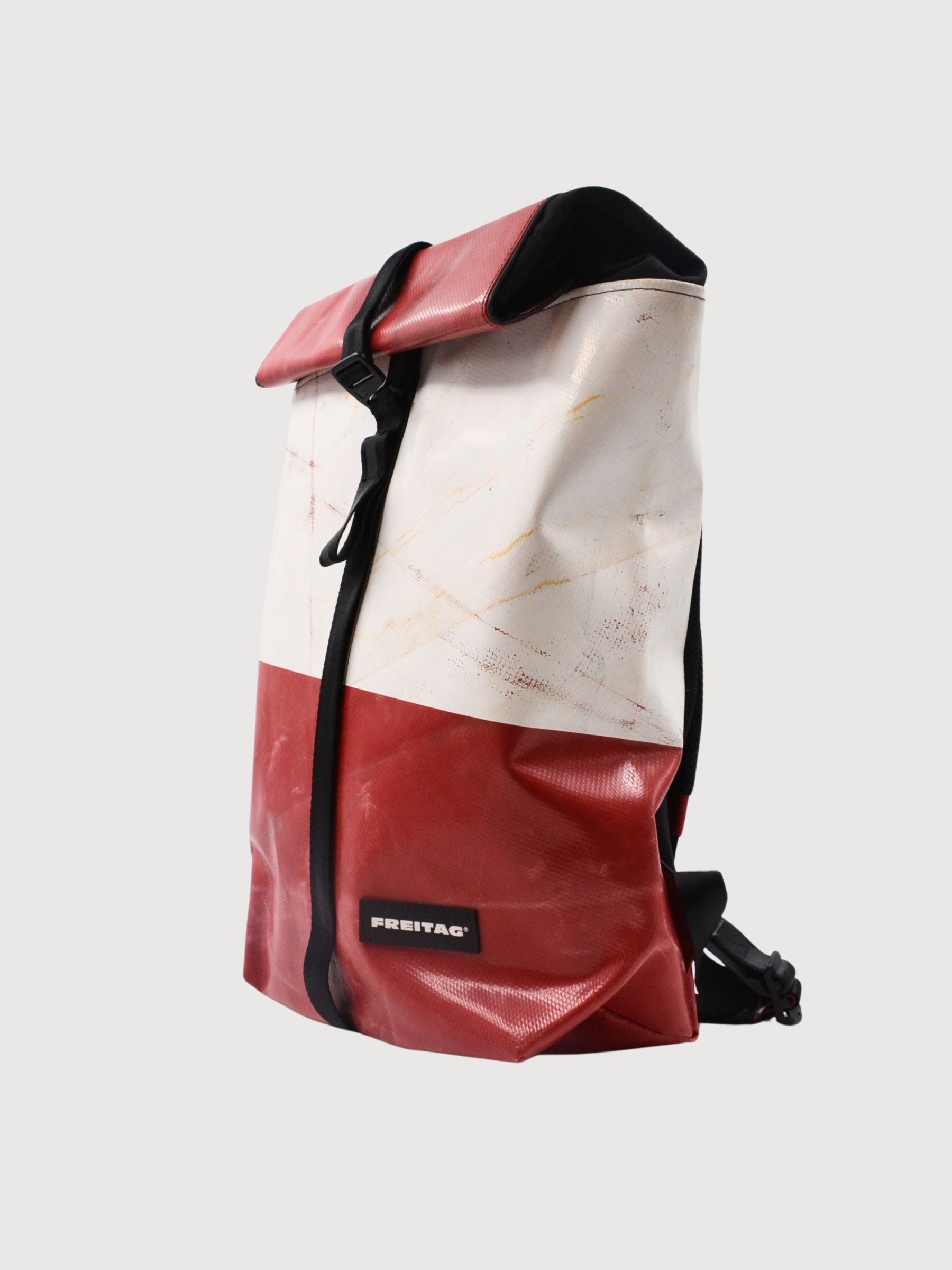 Zaino Clapton Rosso/Bianco | Freitag