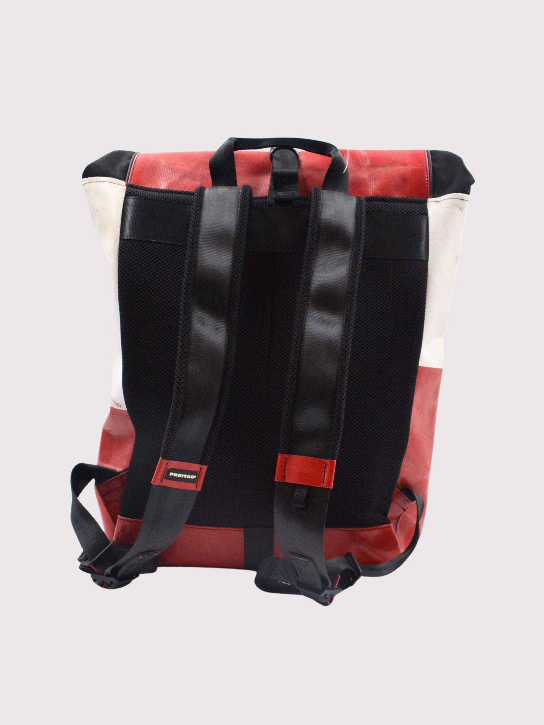 Zaino Clapton Rosso/Bianco | Freitag