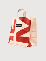 Shopper-Tasche Sonny Weiß/Rot | Freitag
