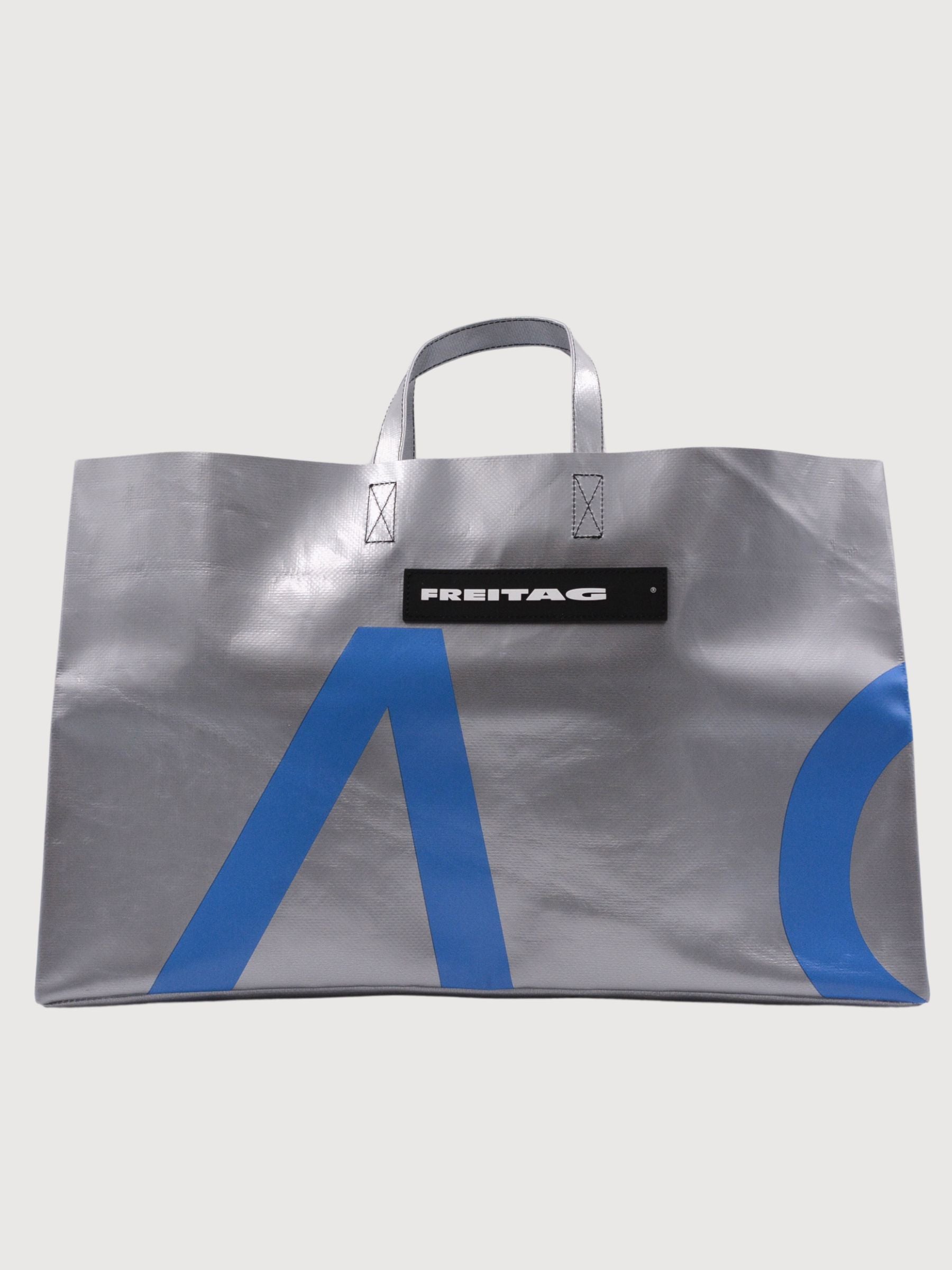 Shopping Bag F260 Miami Wide Grey & Blue | Freitag