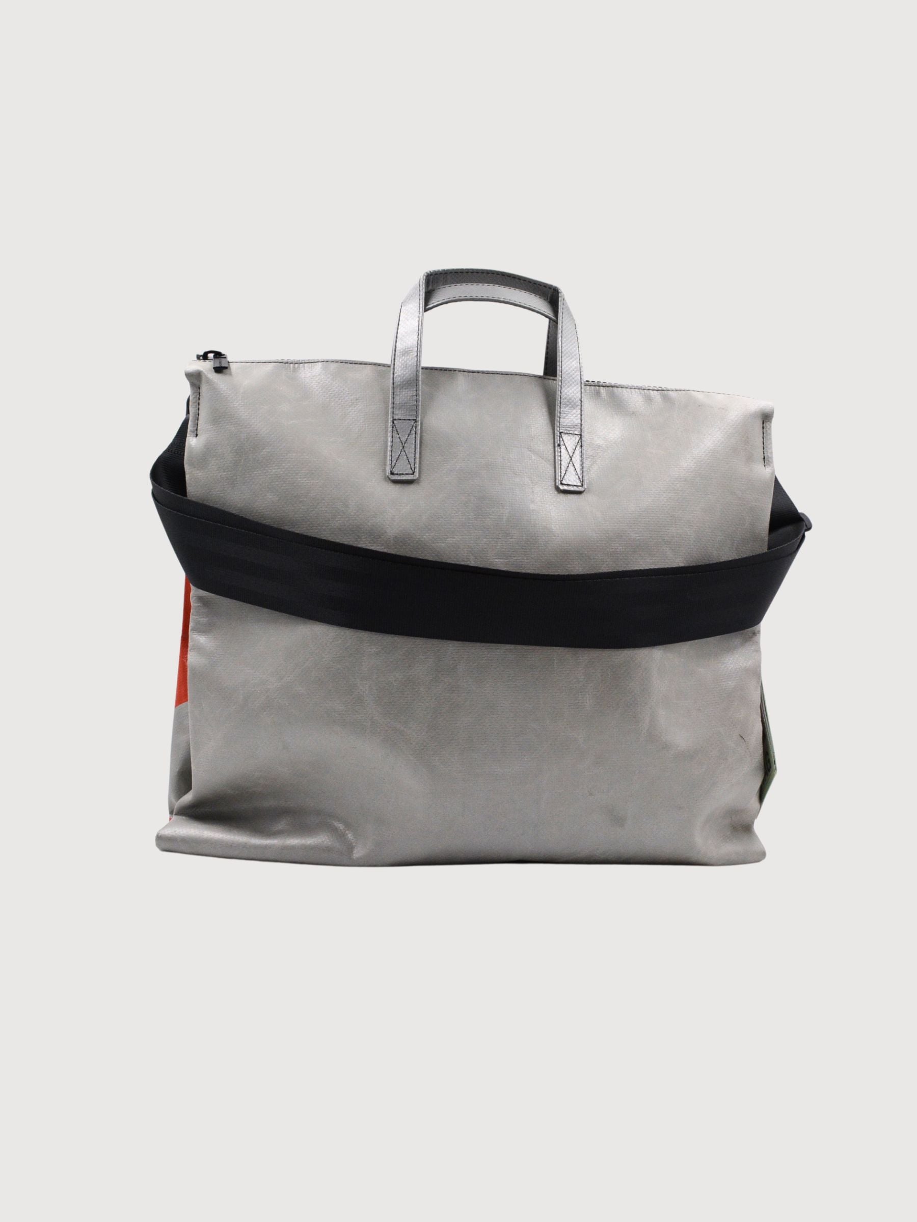 Crossbody Bag Tilda Silver/Red | Freitag
