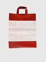 Shopper Miami Vice Weiß/Rot | Freitag