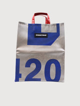 Shopper Miami Vice Silber/Blau | Freitag