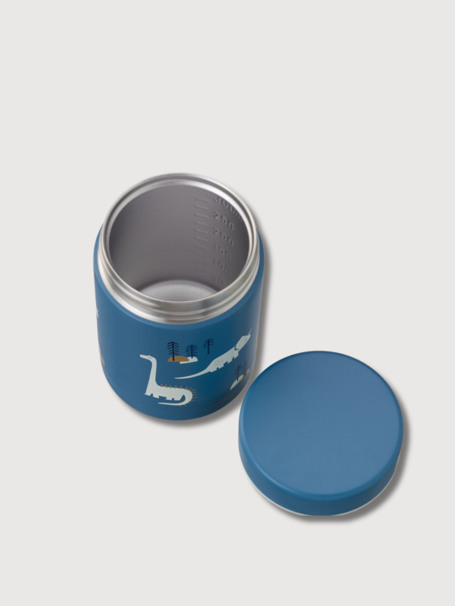 Baby Food Thermos Dino Dark Blue | Fresk