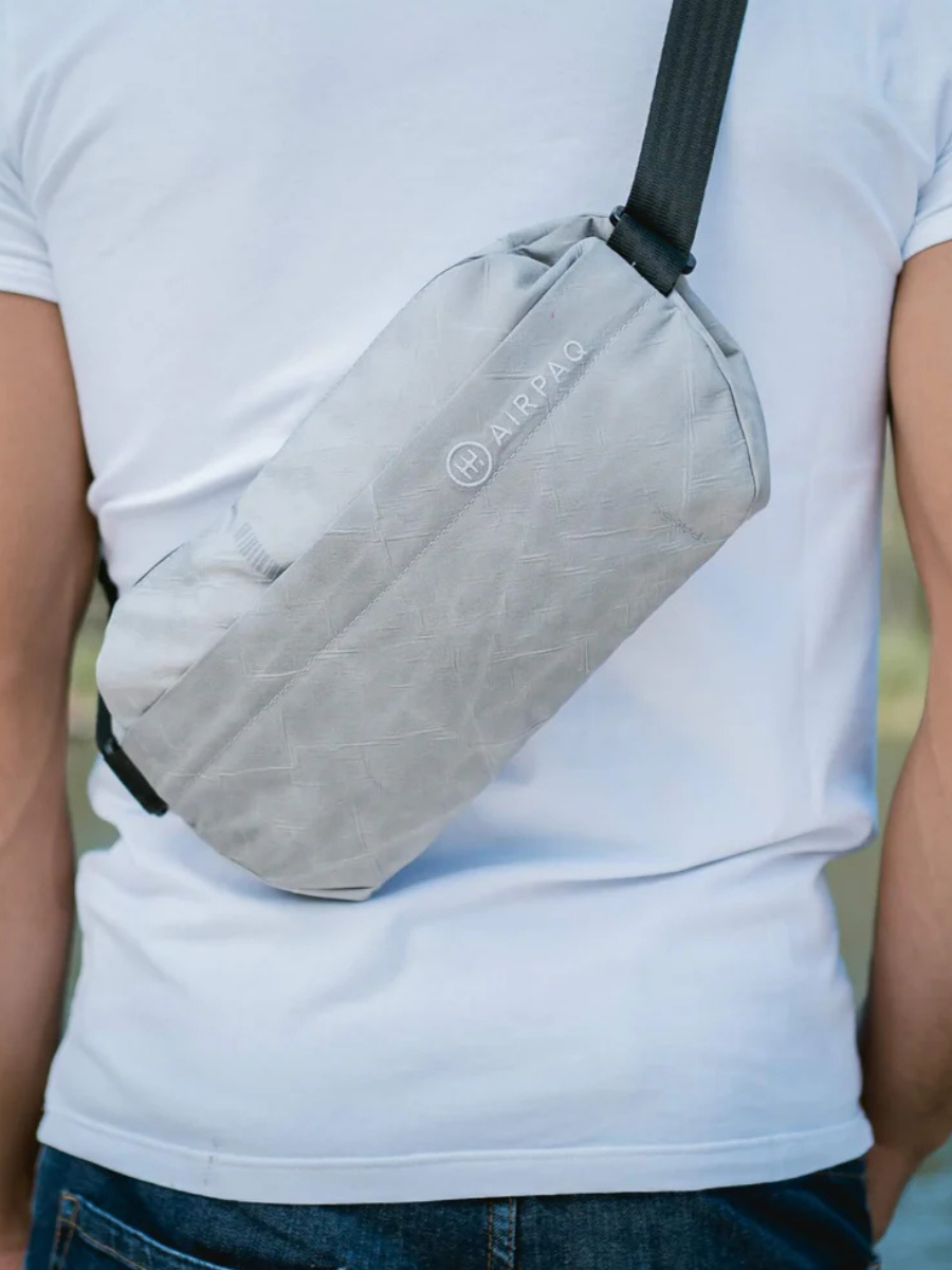 Umhängetasche Sling Baq Grau | Airpaq