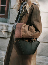 JOSEFINE MINI TOTE BLACK | Gaston Luga