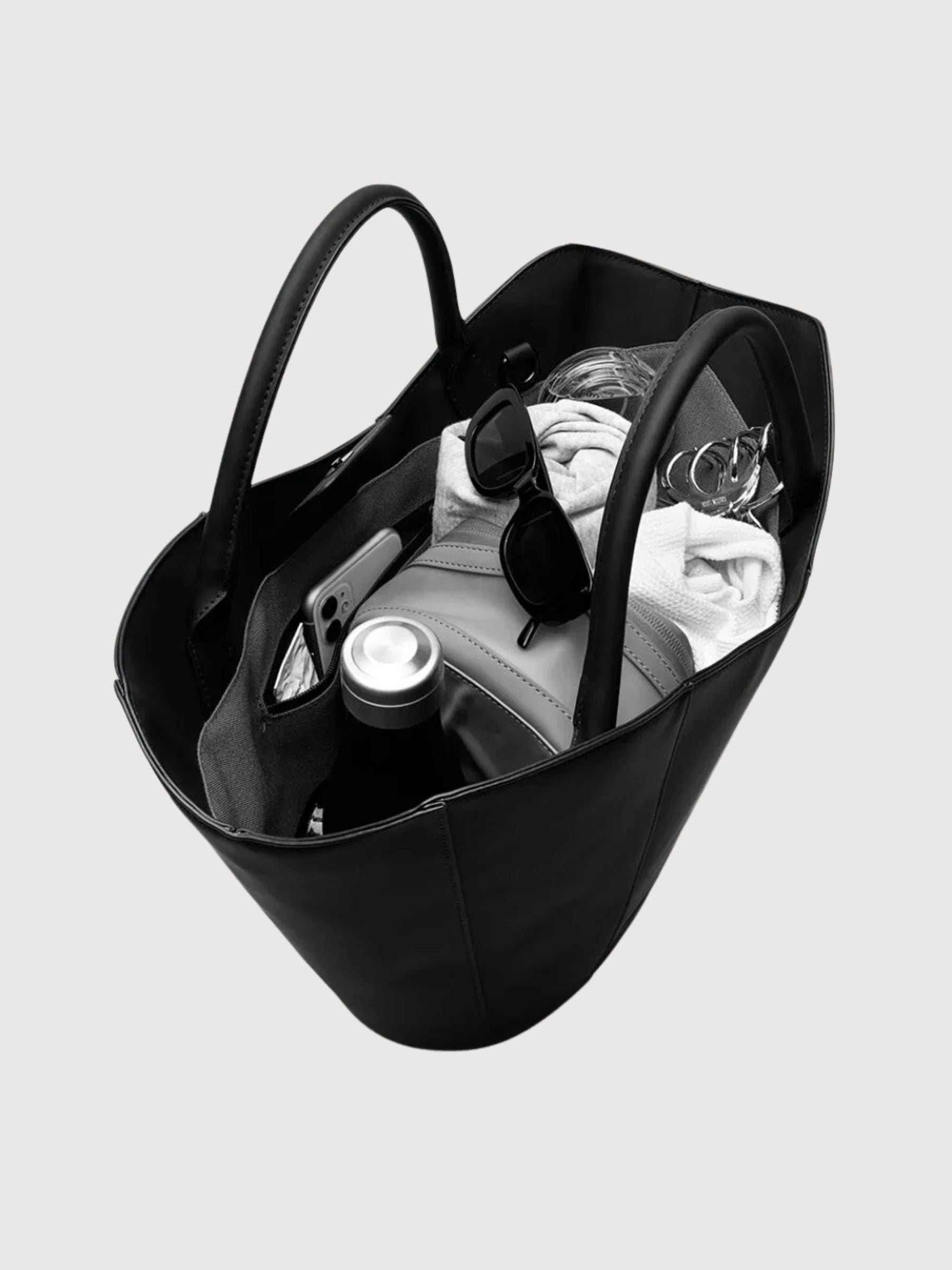 Josephine Tote Bag Black | Gaston Luga