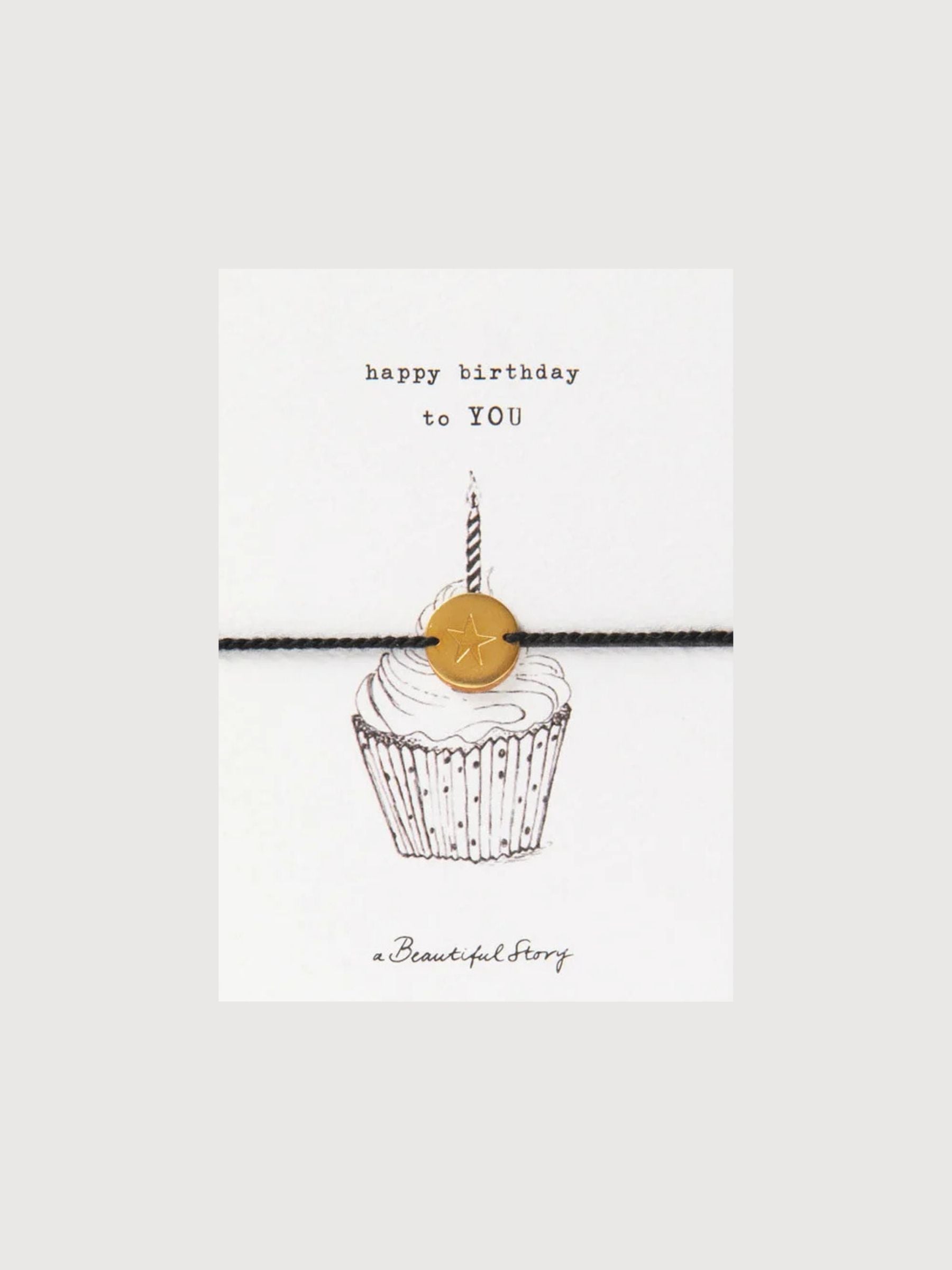 Gioiello cartolina cupcake Braccialetto | A Beautiful Story