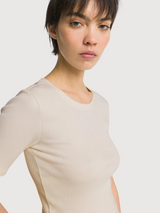 Rina T -Shirt Weiß Baumwolle | Kings of Indigo