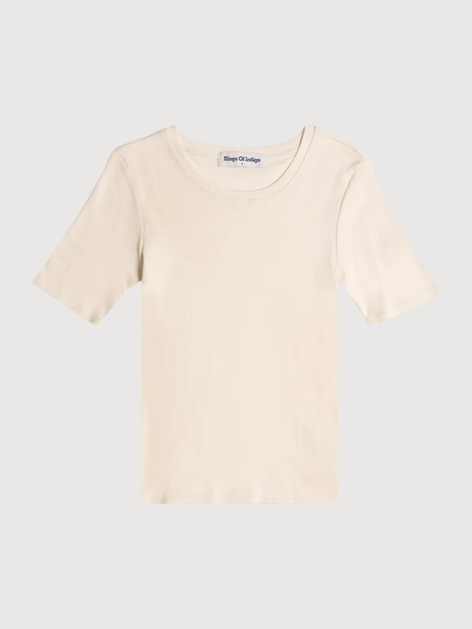 Rina T -Shirt Weiß Baumwolle | Kings of Indigo