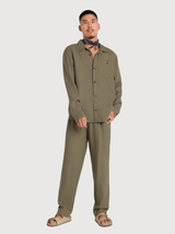 Pantaloni Martin Bungee Cord Lino | Kings Of Indigo