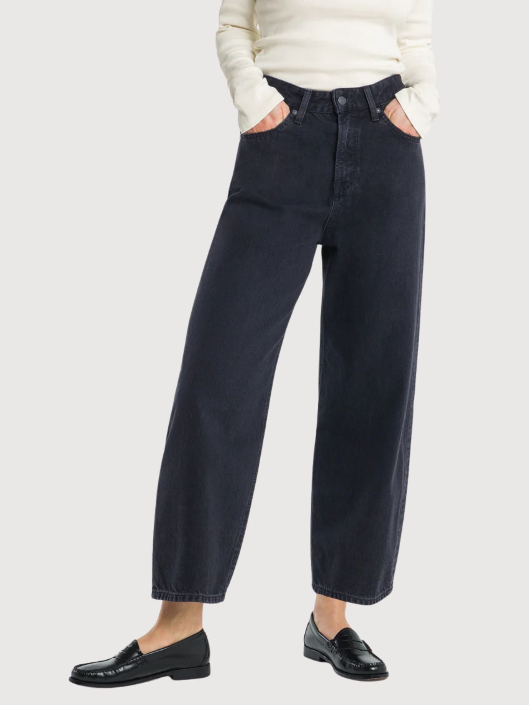 Jeans Leila Black Woman Corron | Kings OF Indigo