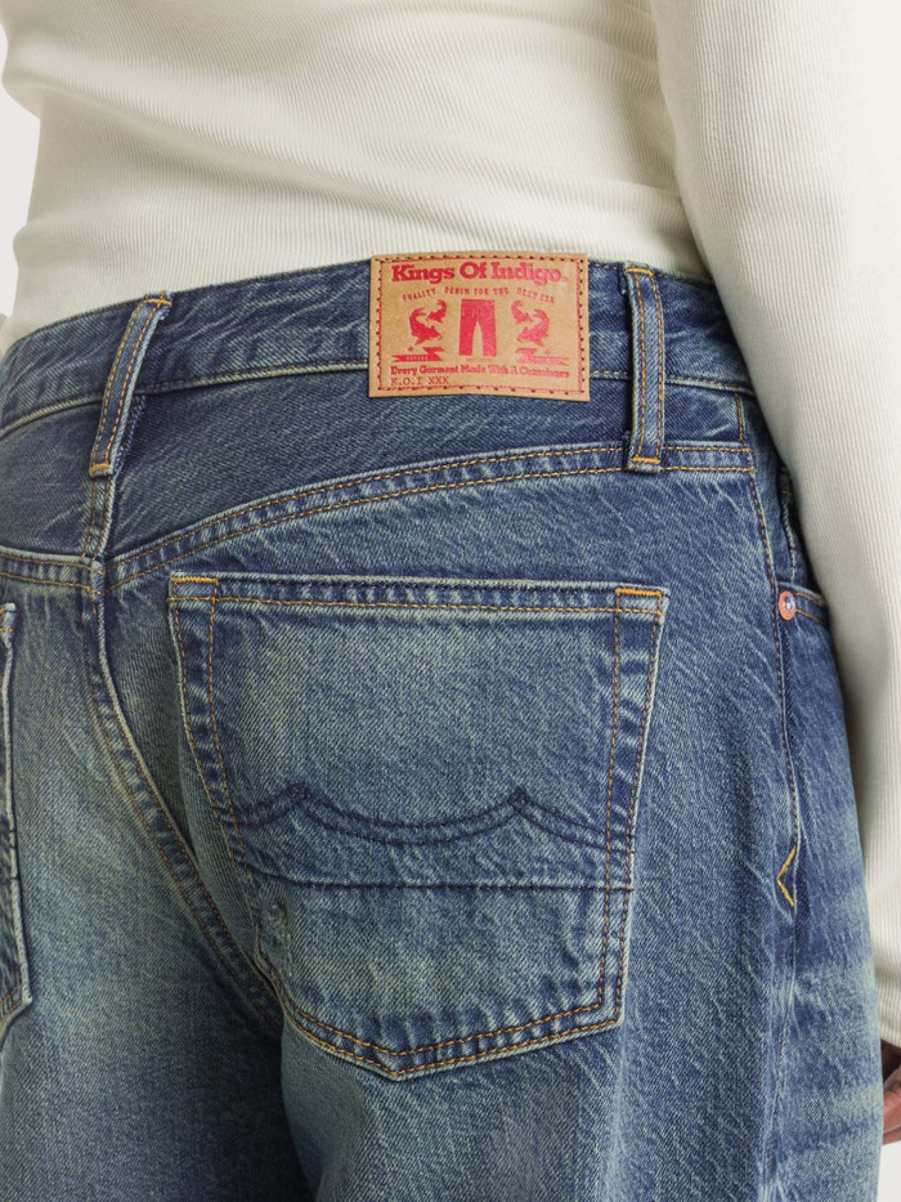 Jeans Joan DarkBlue Donna Cotone | Kings Of Indigo
