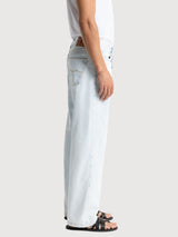 Arkin Ecru Koi Pond Pant Man | King Of Indigo