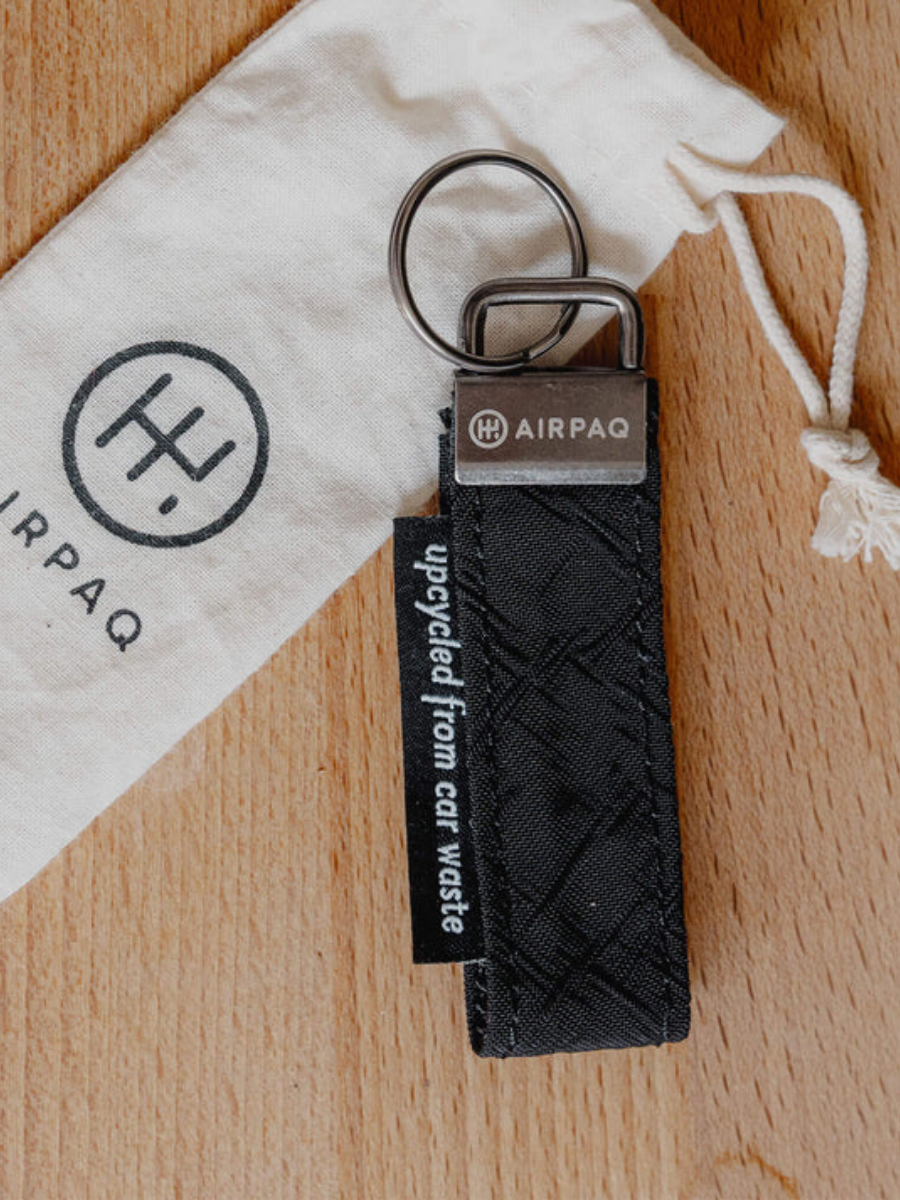 Portachiavi grande nero | Airpaq