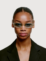 Sunglasses Macy White Unisex |  A.kjaerbede