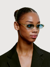 Sunglasses Macy White Unisex |  A.kjaerbede
