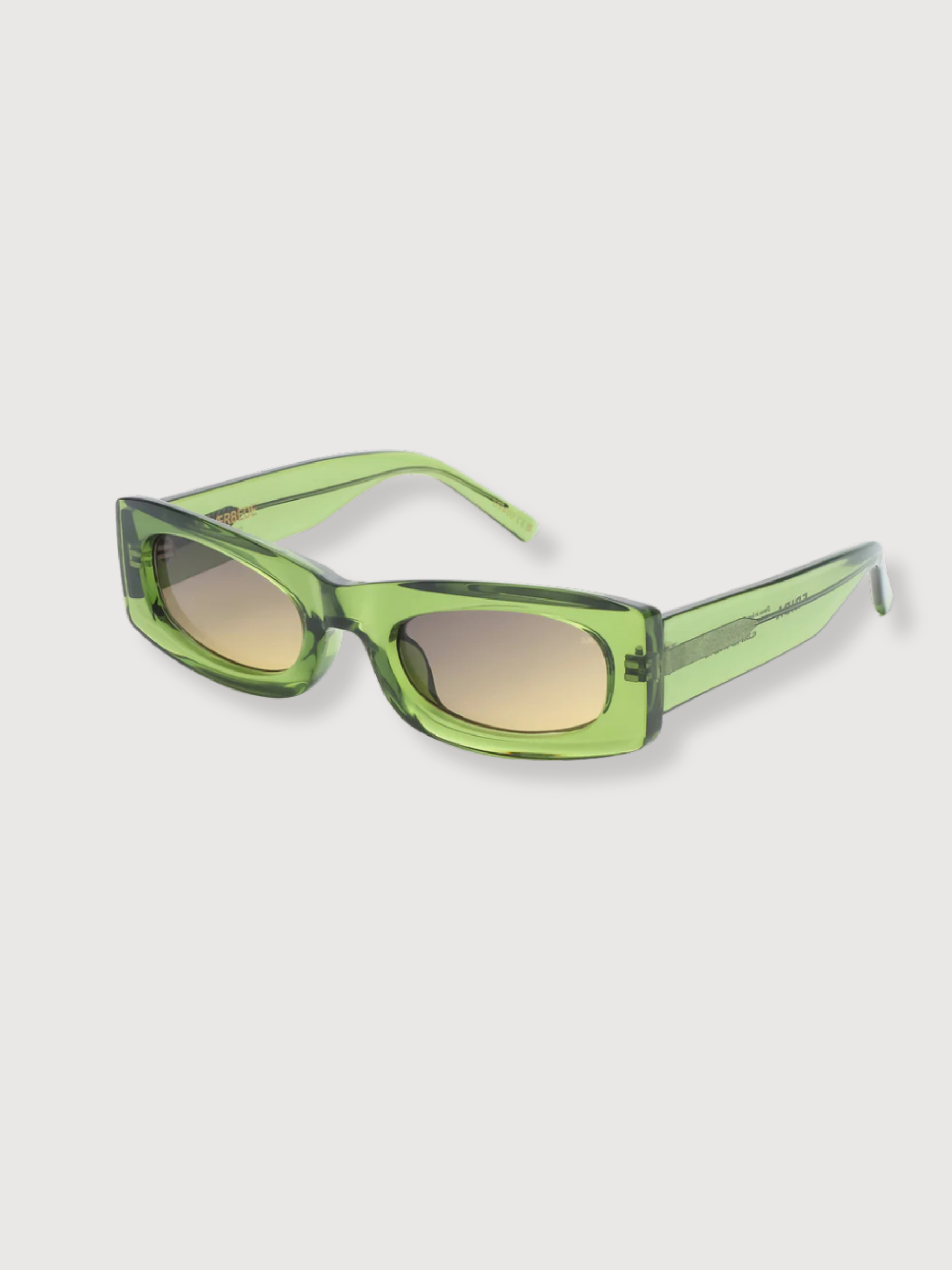 Sunglasses Frida Light Green Unisex | A.kjaerbede