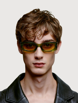 Sunglasses Frida Light Green Unisex | A.kjaerbede