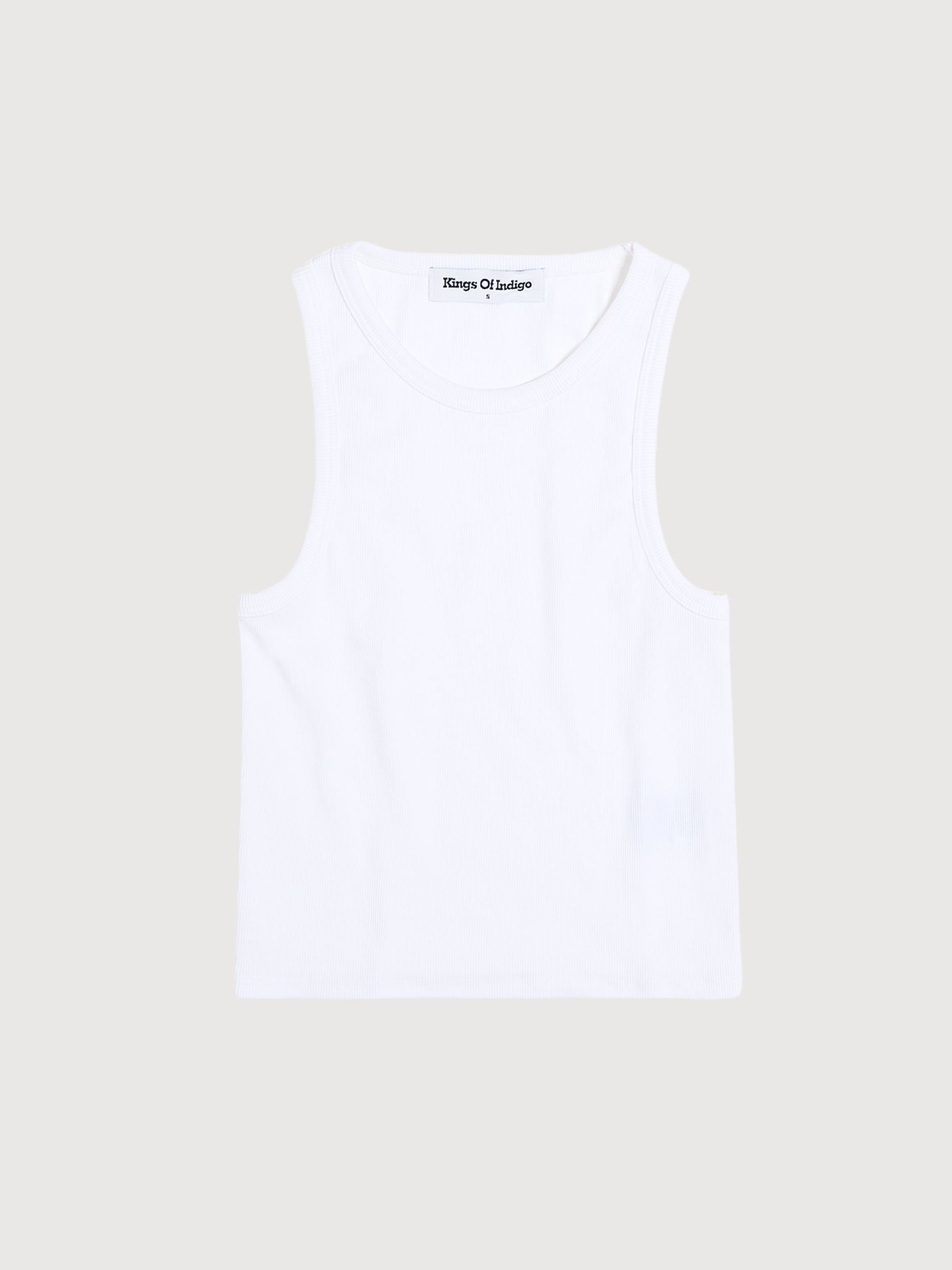 Joou Tank Top Weiß Frauen | King Of Indigo