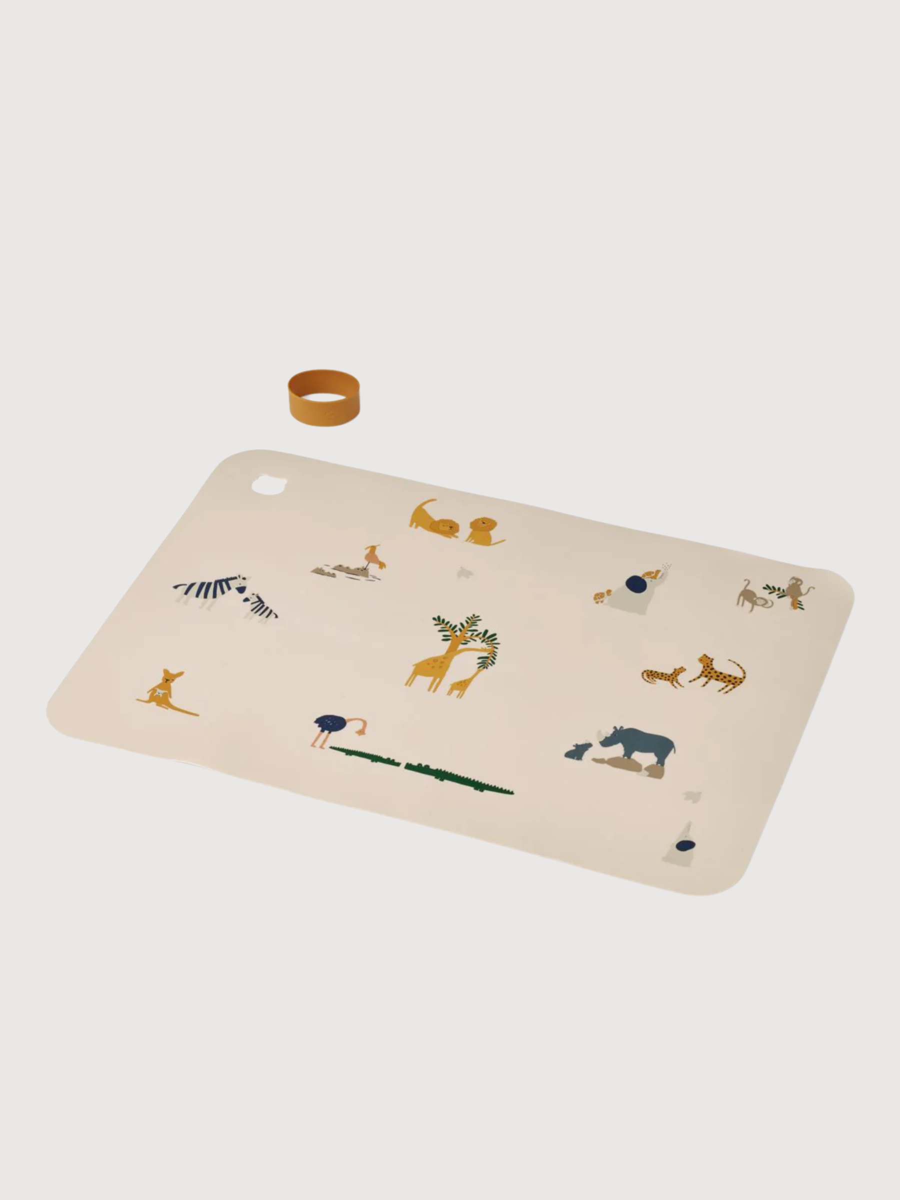 Bavagliolo Silicone Jude Stampa Safary  | Liewood
