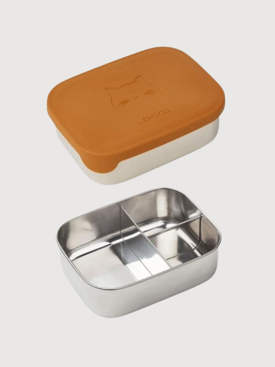 Lunchbox Arthur cat mustard | Liewood
