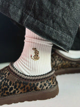 Socks Icon Leo Gold | Ooley