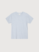 Women's Short Sleeve T-Shirt in Mist   Organic Cotton Rib | SERENDIPITY
