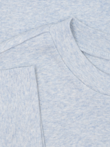 Women's Short Sleeve T-Shirt in Mist   Organic Cotton Rib | SERENDIPITY