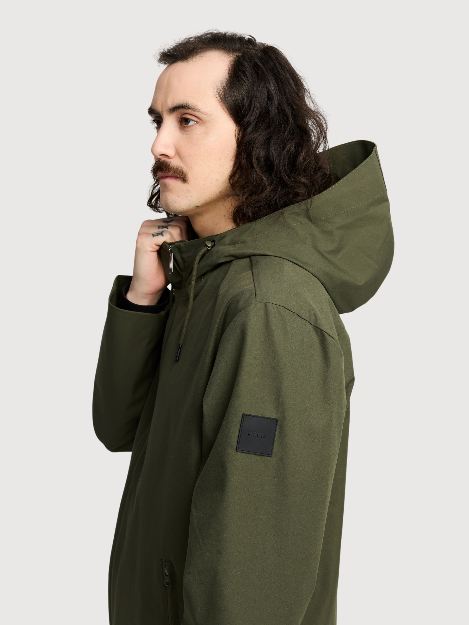 Oak Jacke Forest Green | Makia