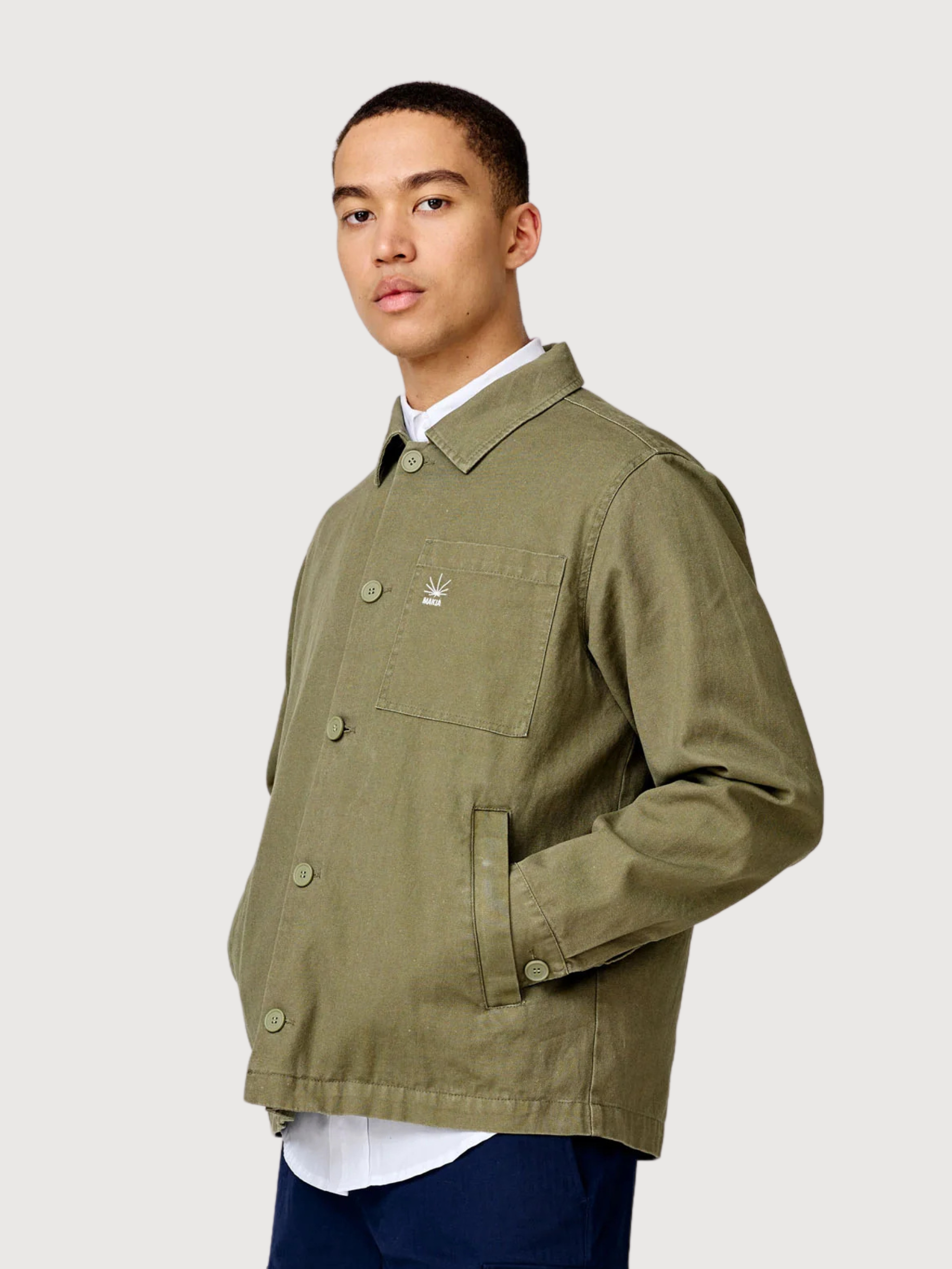 Giacca Sandvik Deep Sage | Makia