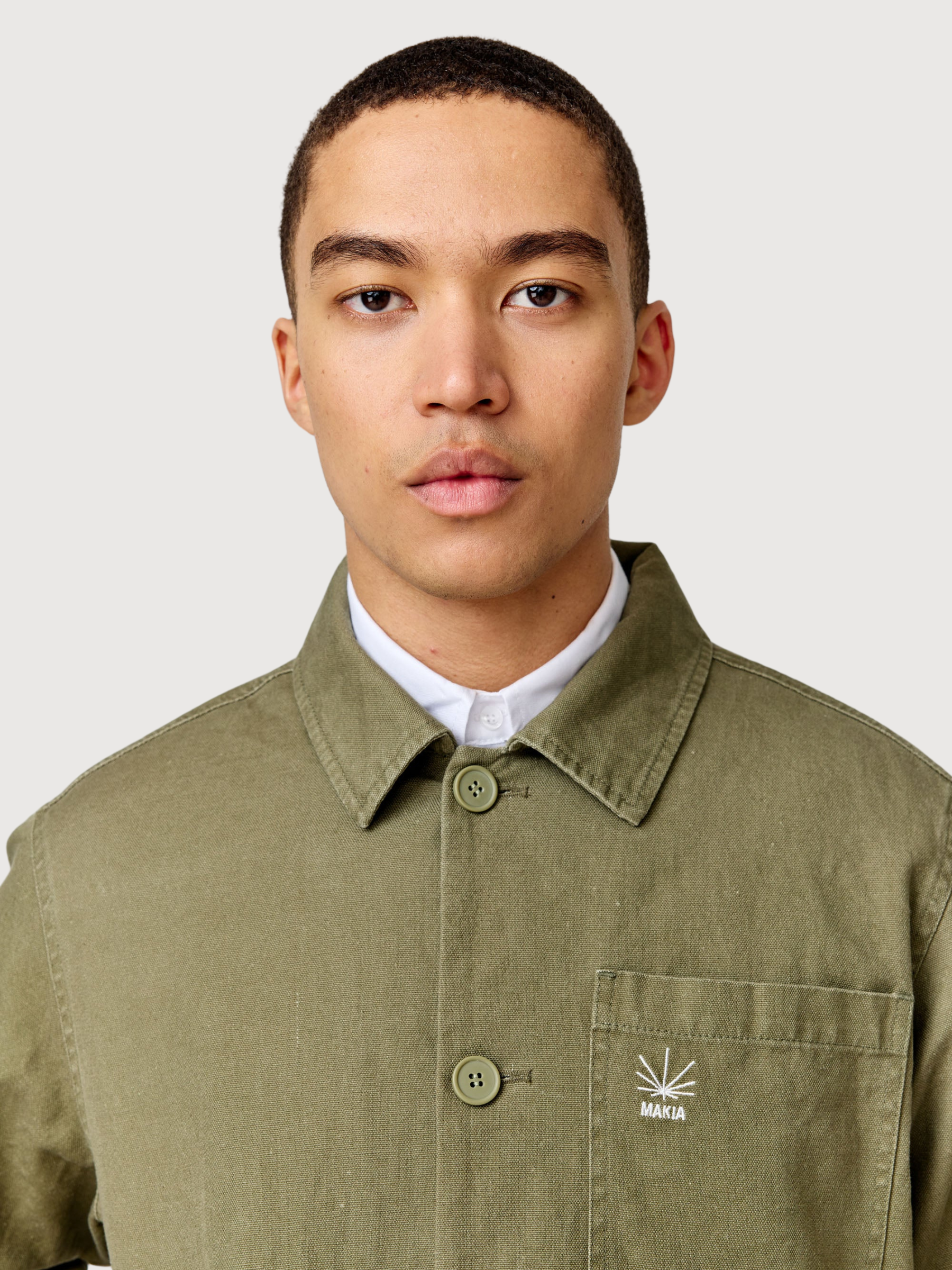 Giacca Sandvik Deep Sage | Makia