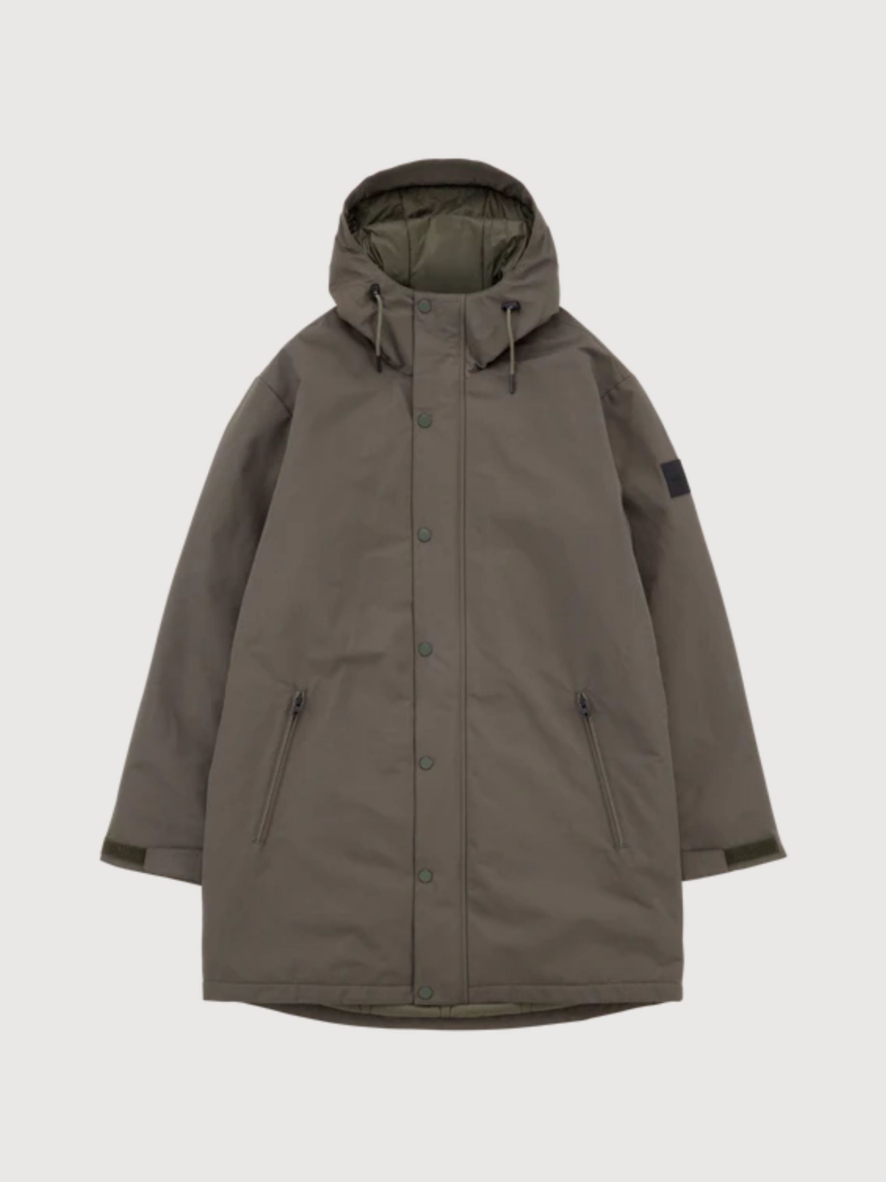 Glacier dusty olive man parka | MAKIA