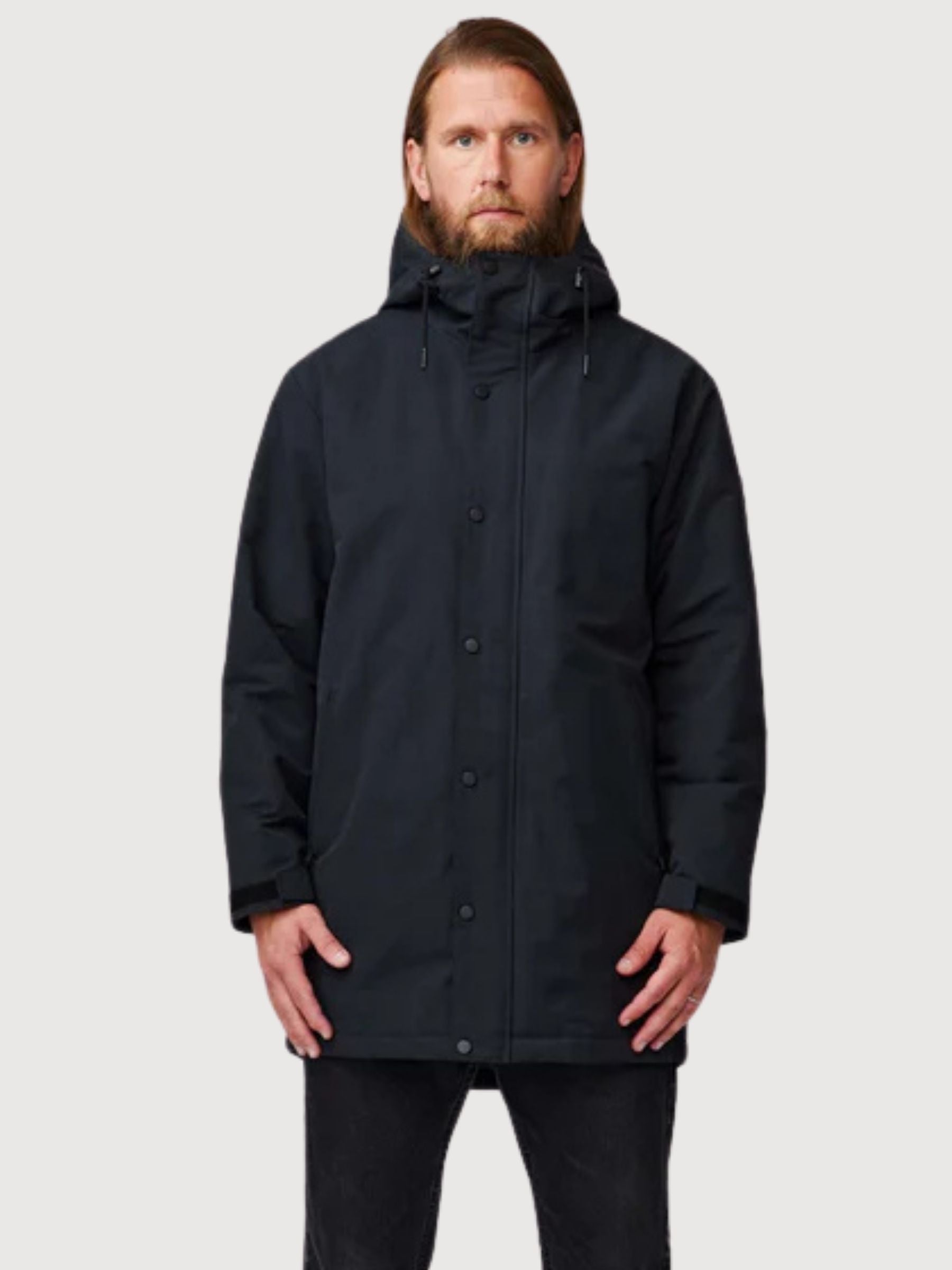 Glacier dusty olive man parka | MAKIA