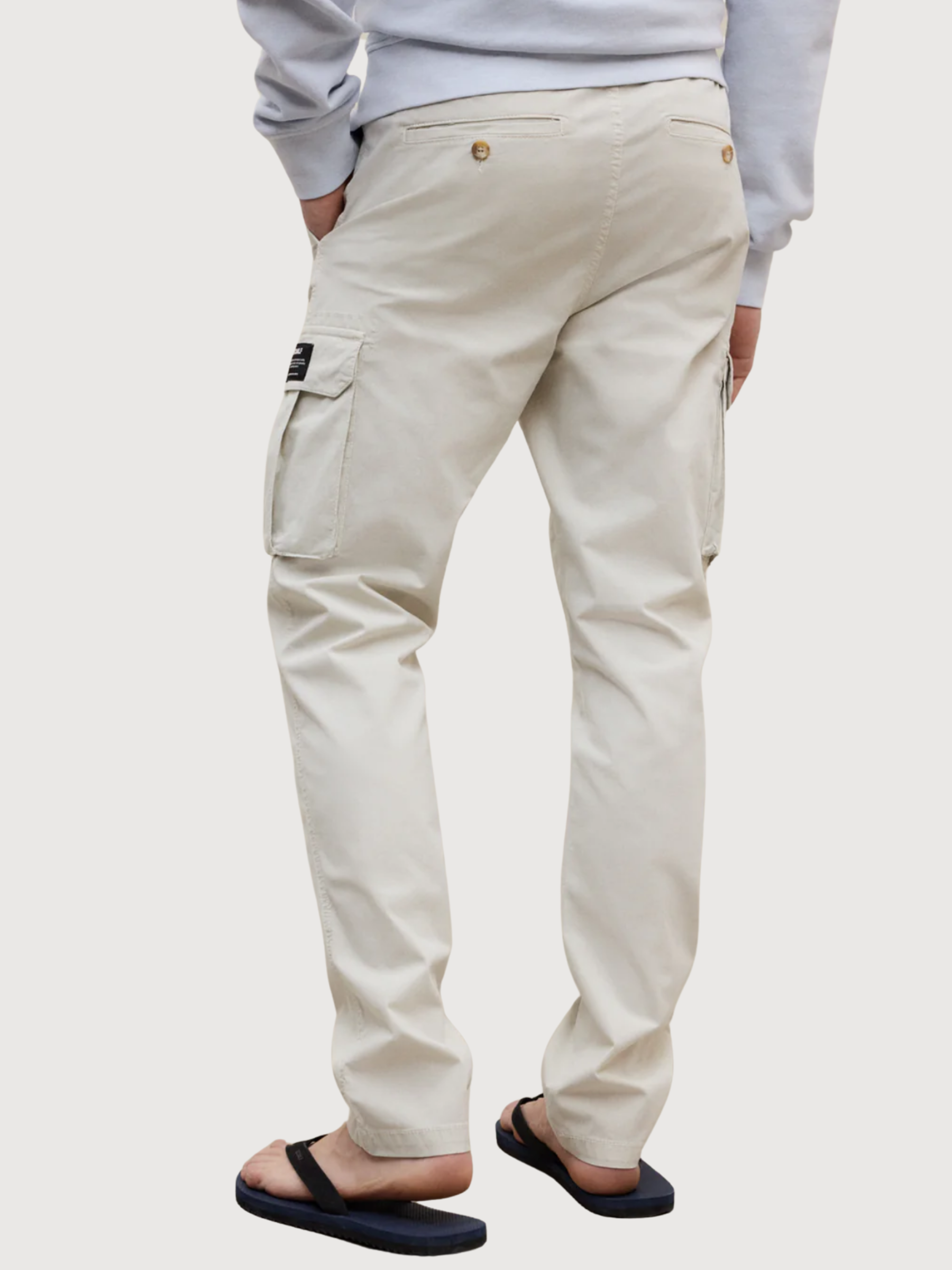 ETHICARGO PANTS MAN Washed Stone | ECOALF
