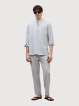 Pantalone Feire uomo Bianco/Blu Cotone | Ecoalf