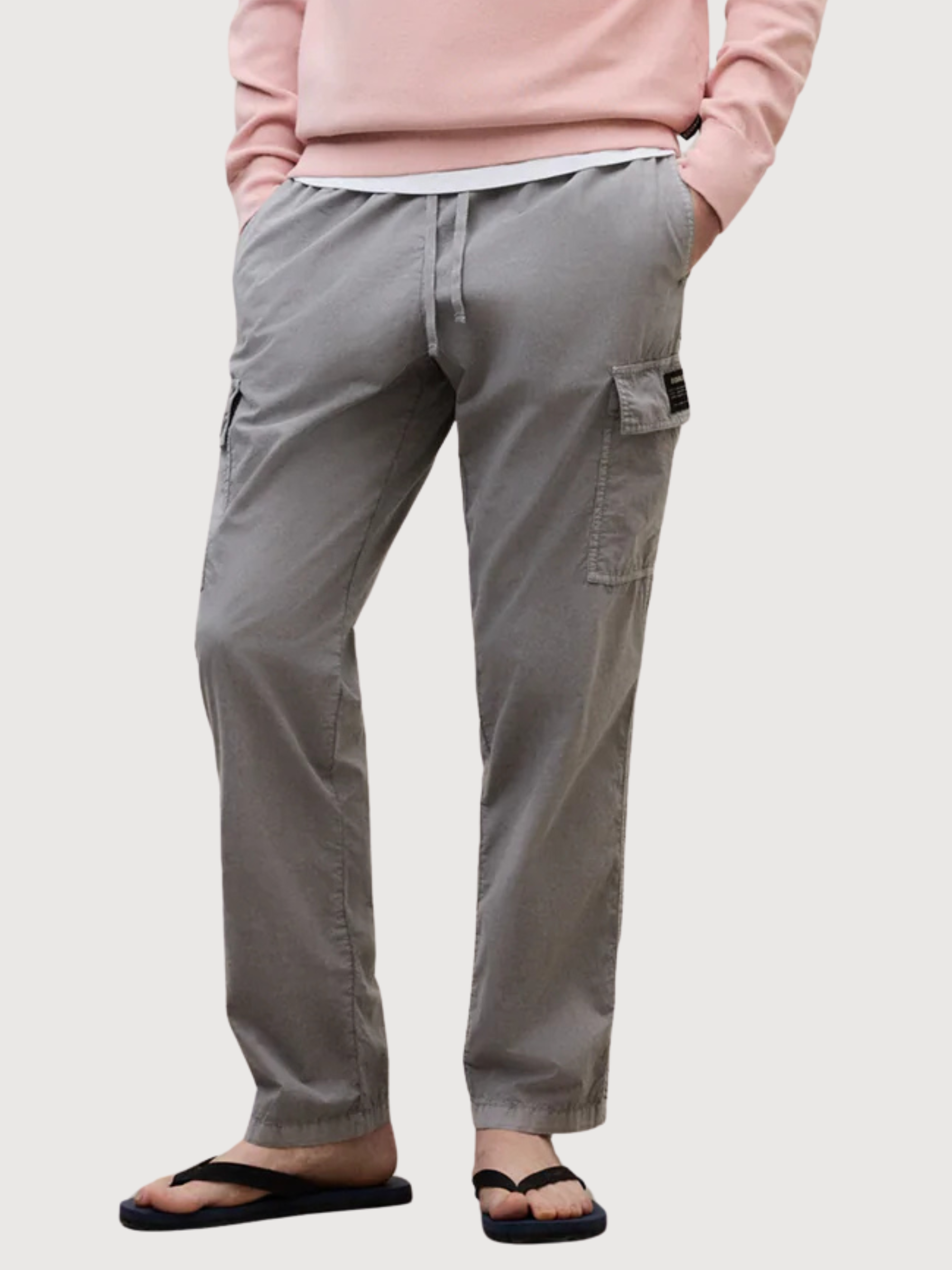 Trouser Targo Man Charcoal Cotton | Ecoalf