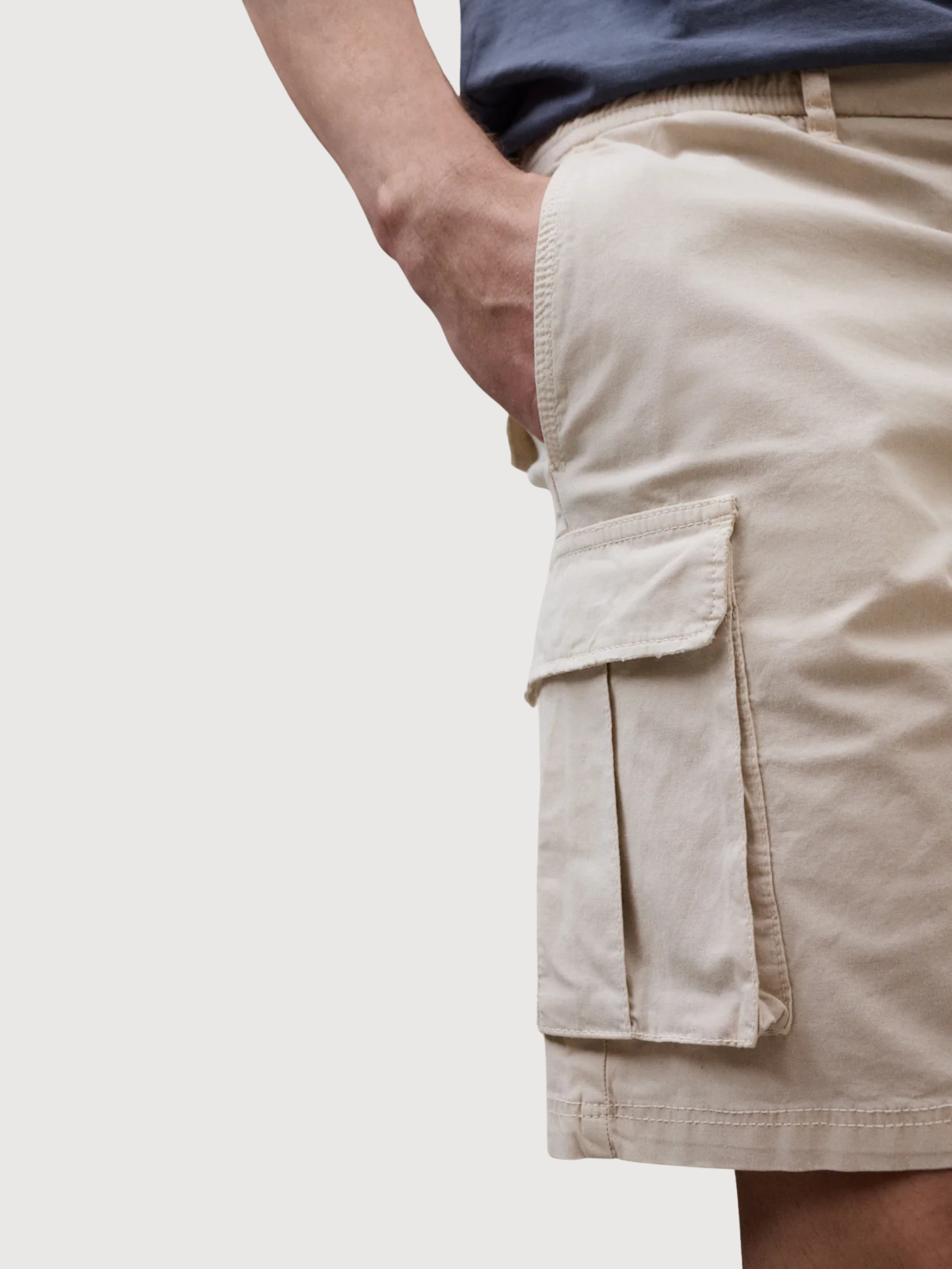 PANTALONCINI ETHICARGO UOMO Washed Stone | Ecoalf