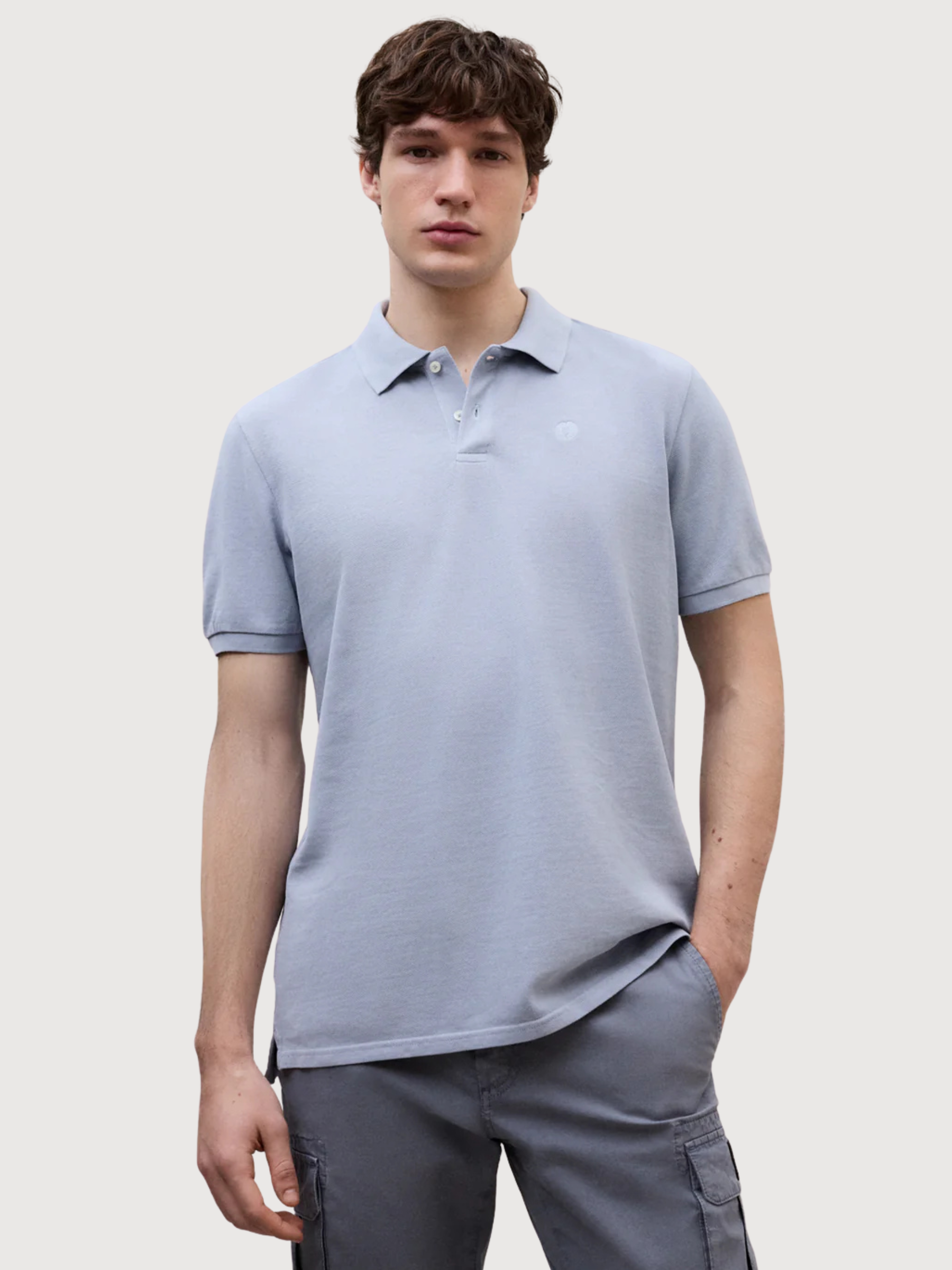 TEDAN POLO MAN Arctic Blue | Ecoalf