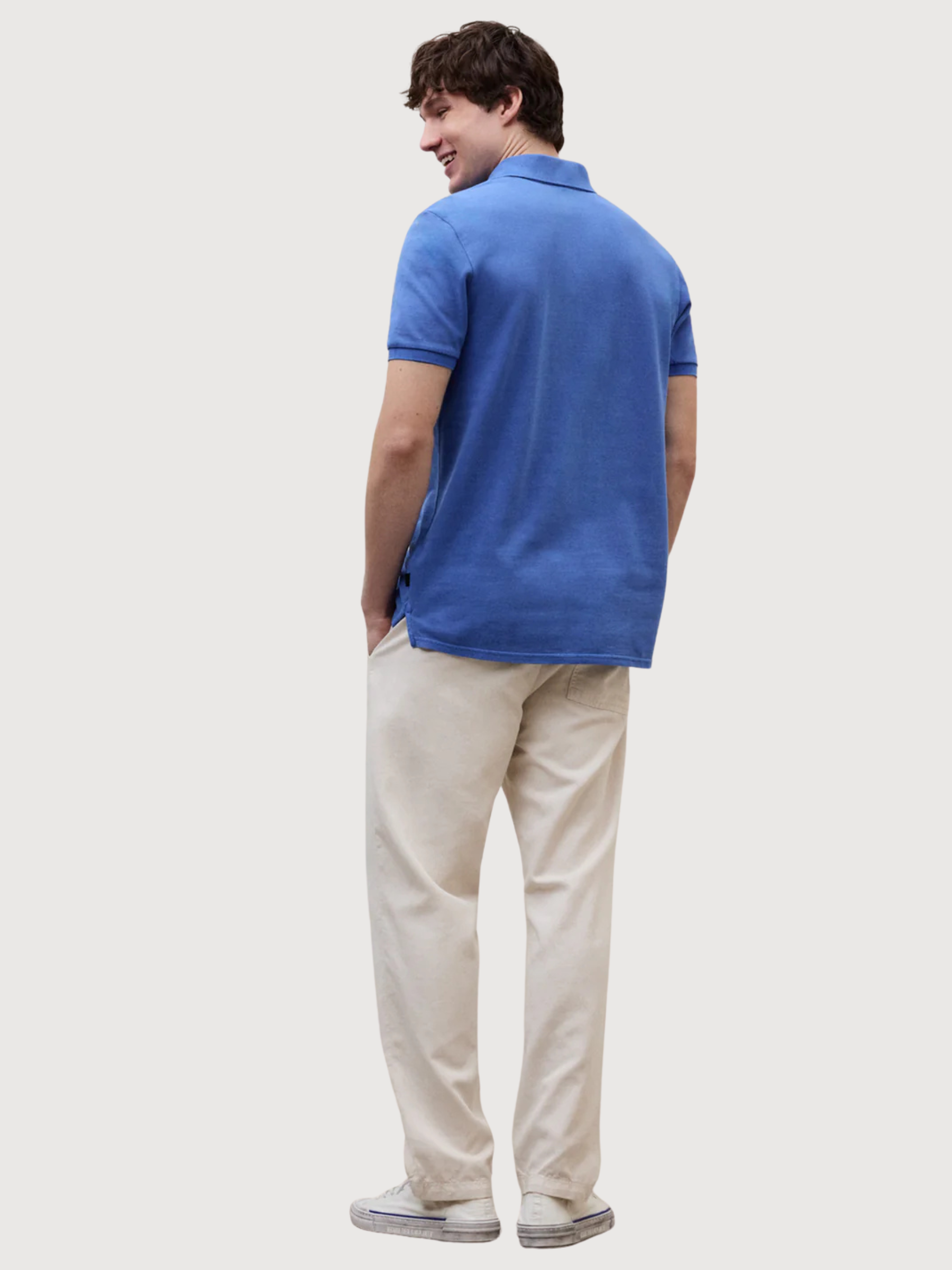 TEDAN POLO HERREN Pacific Blue | Ecoalf