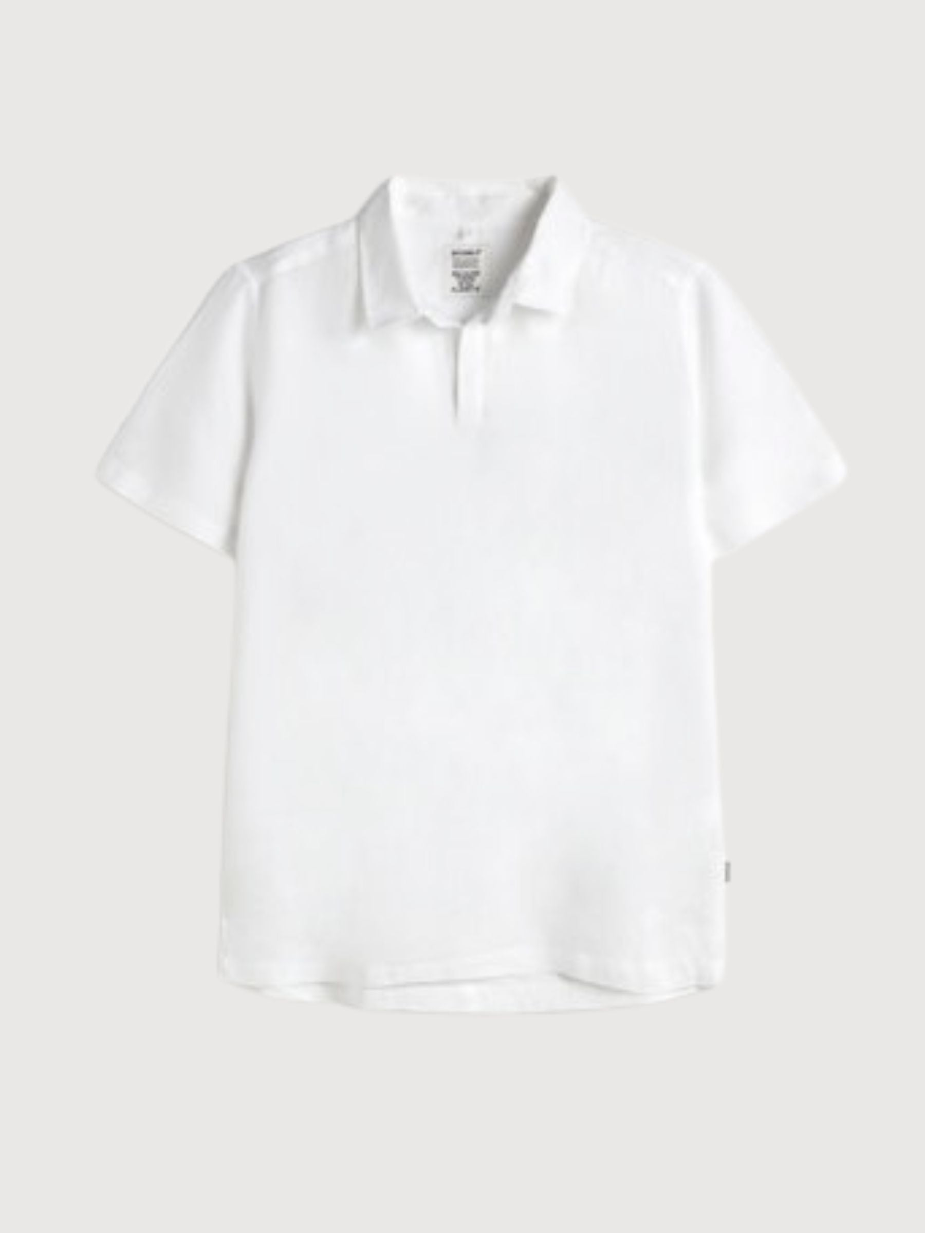 T-Shirt Igor Man Weiß Leinen | Ecoalf